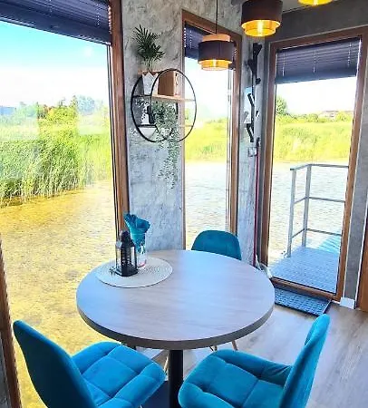 Domki Na Wodzie Jastarnia - Houseboat Exterior foto